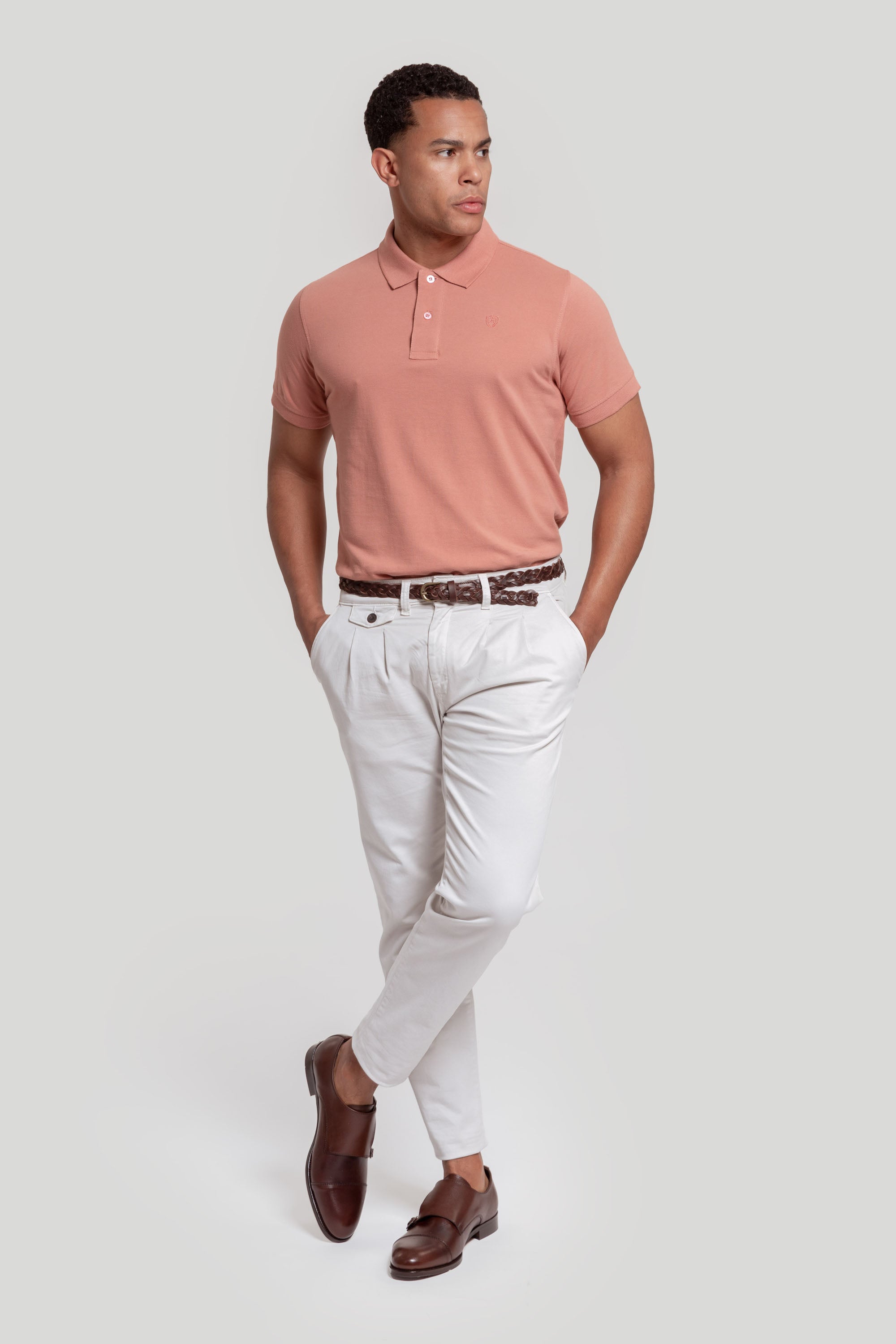 Polo Escudo Teja