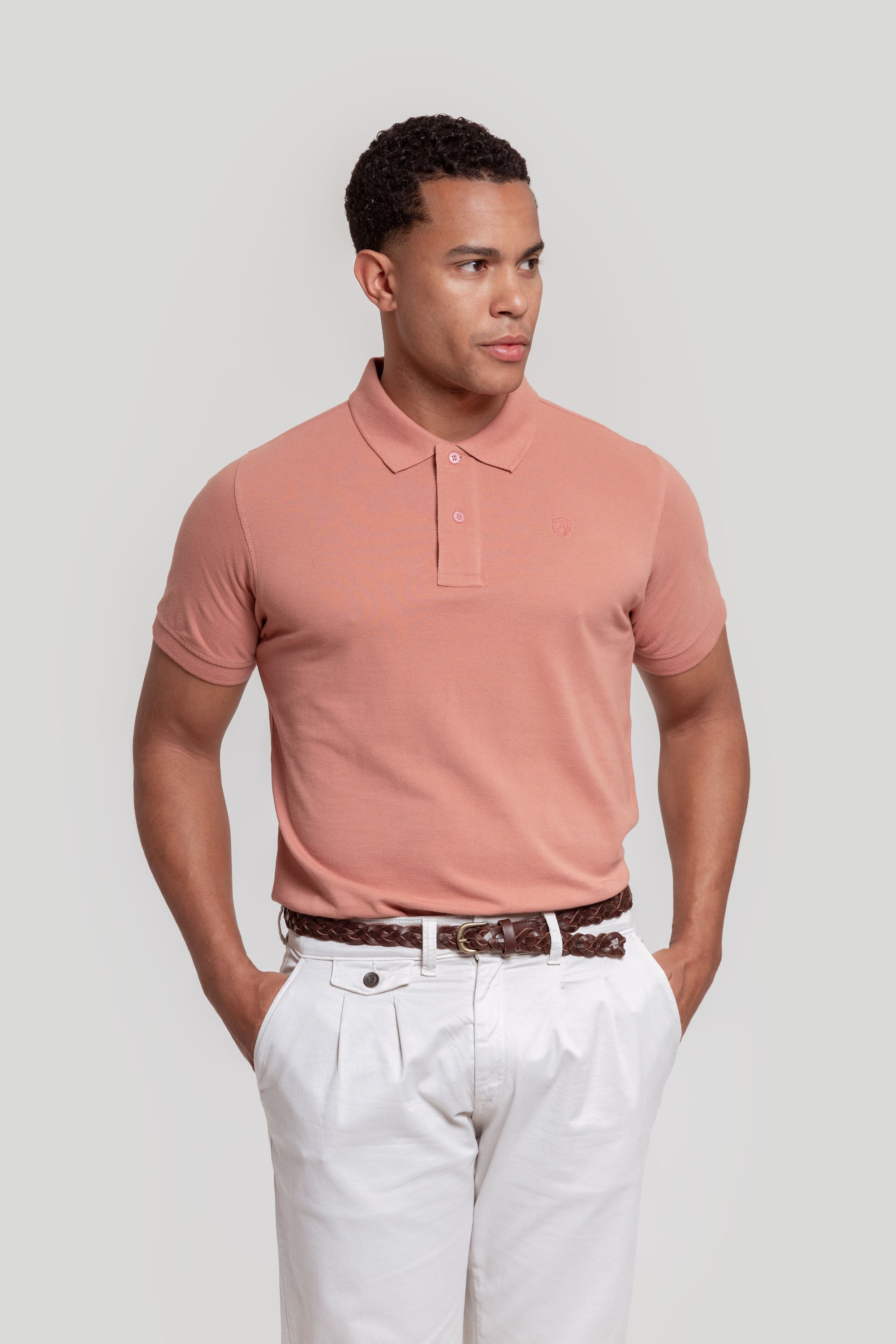 Polo Escudo Teja