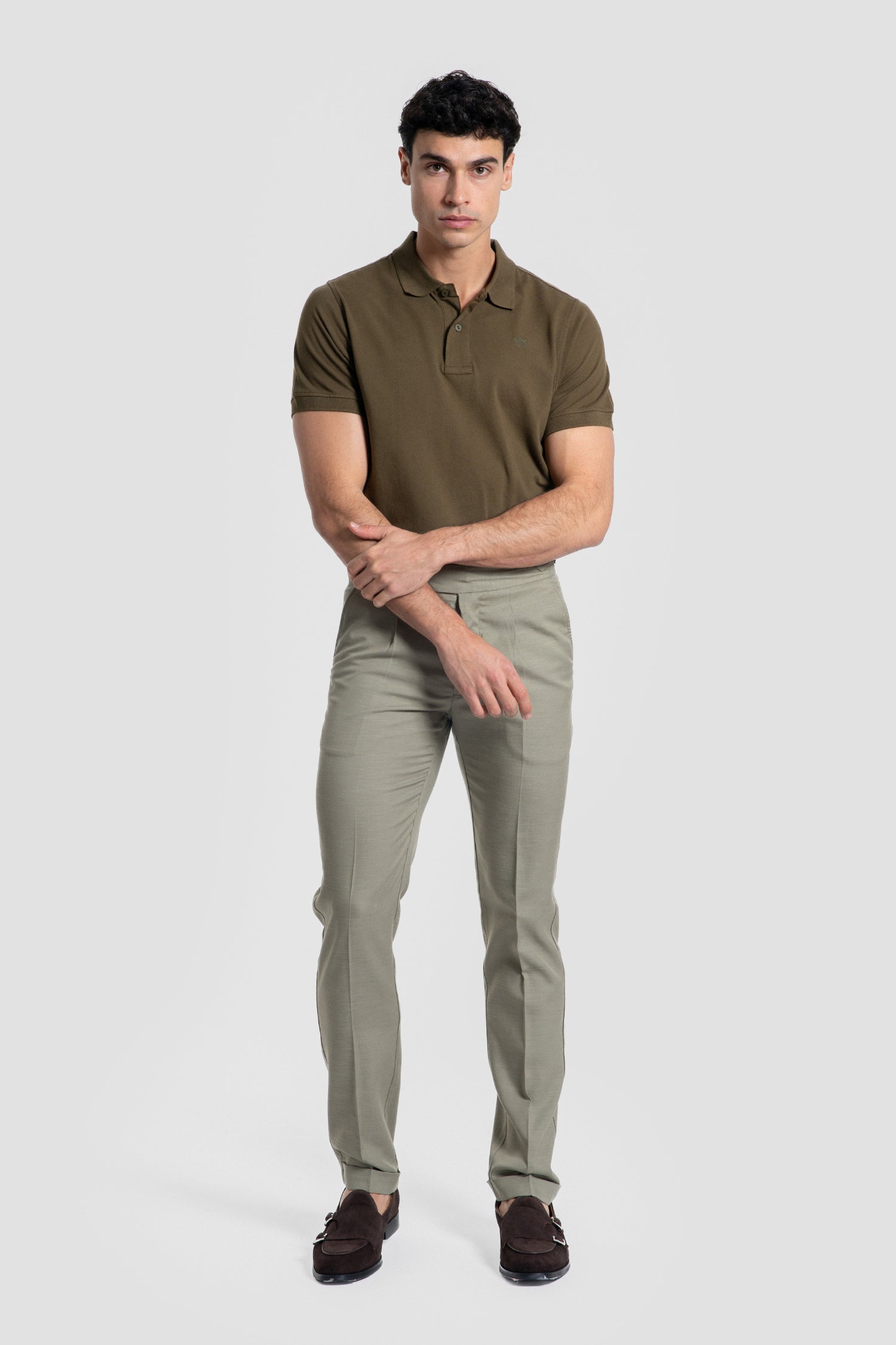 Polo Básico Kaki