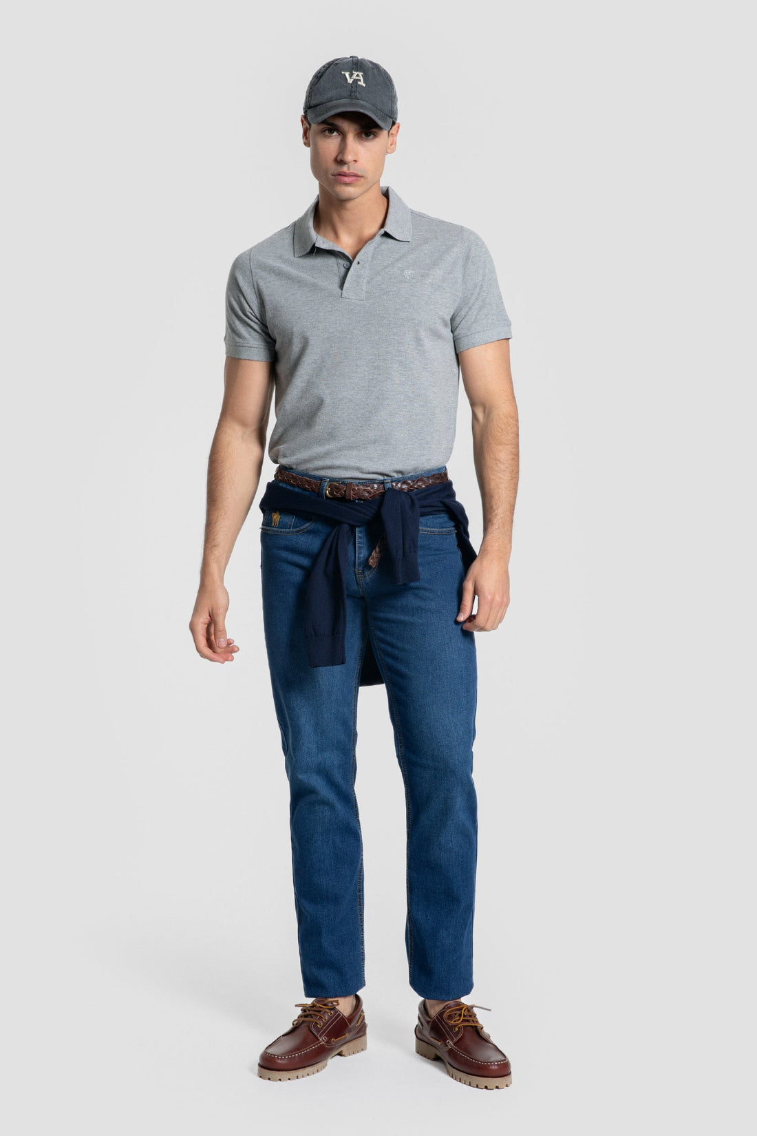 Polo Básico Gris