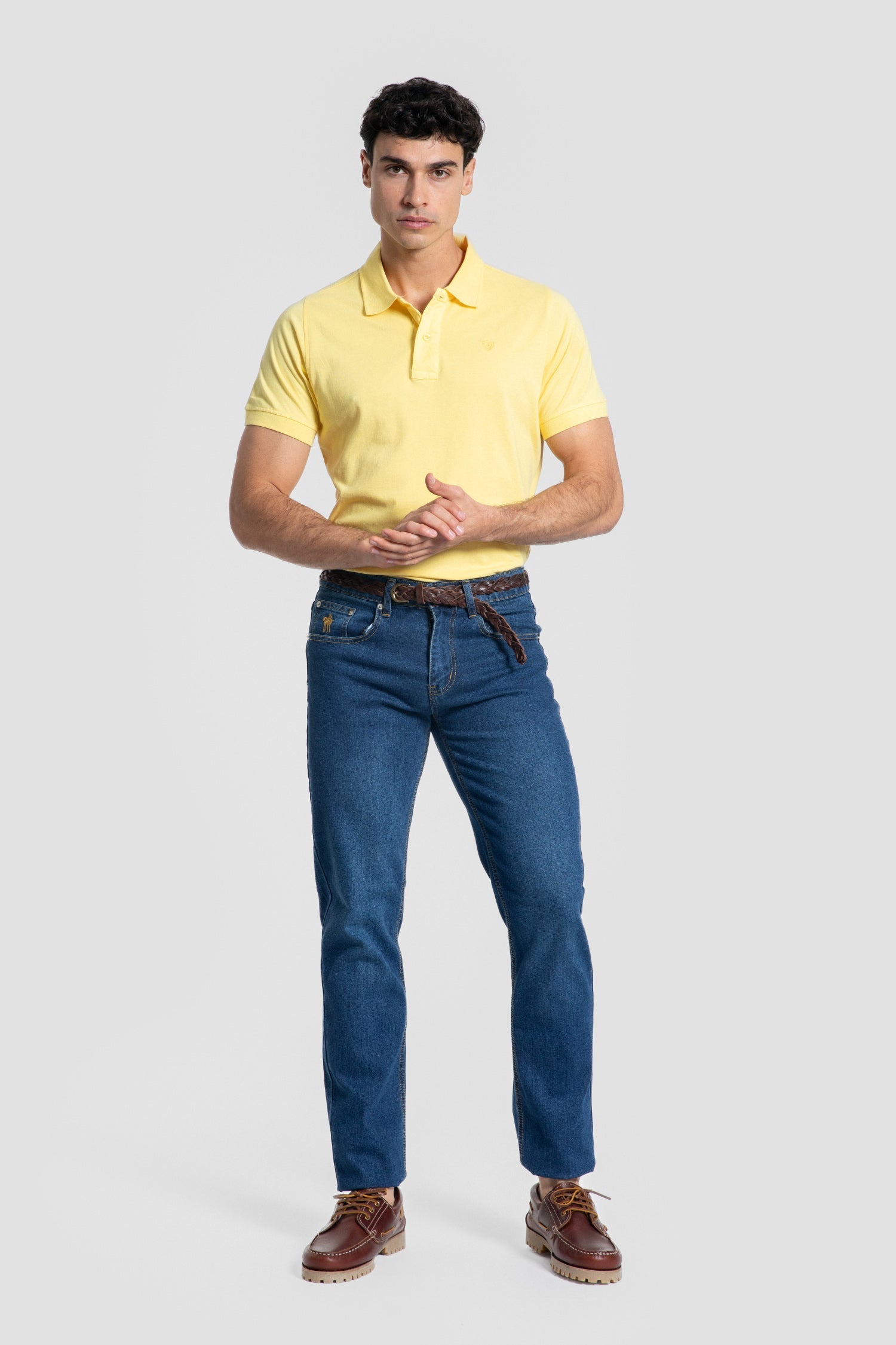 Vaquero Lavado Azul Medio