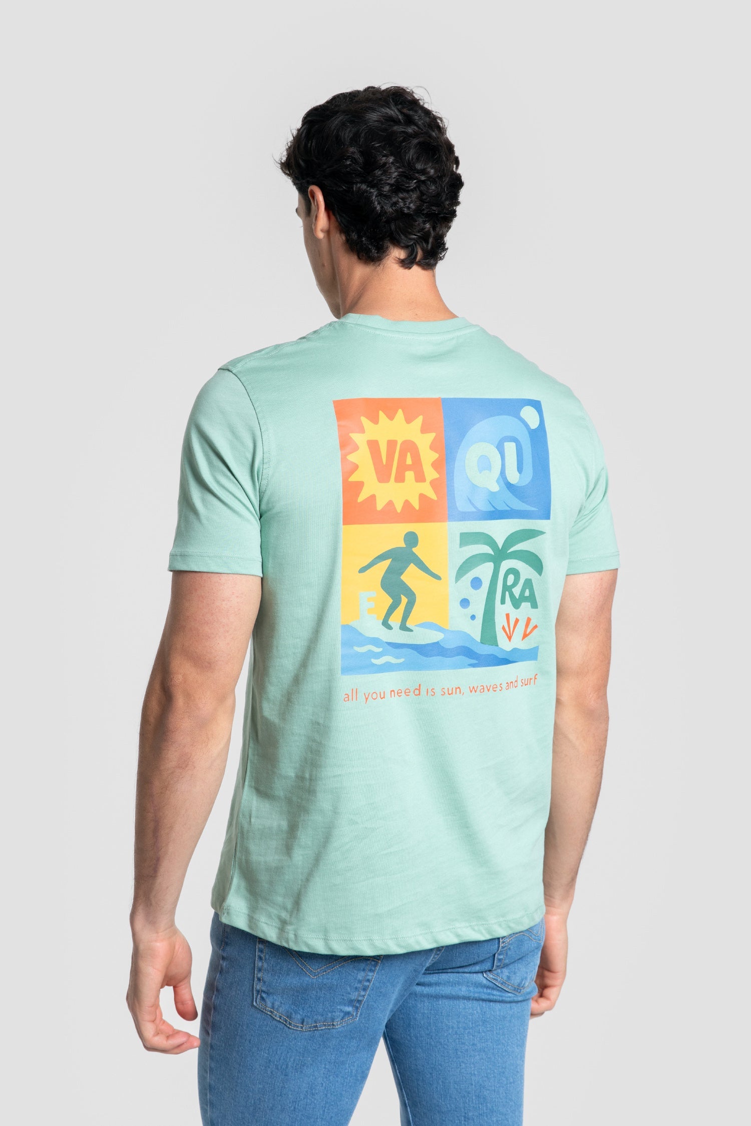 Camiseta Vaquera Surf