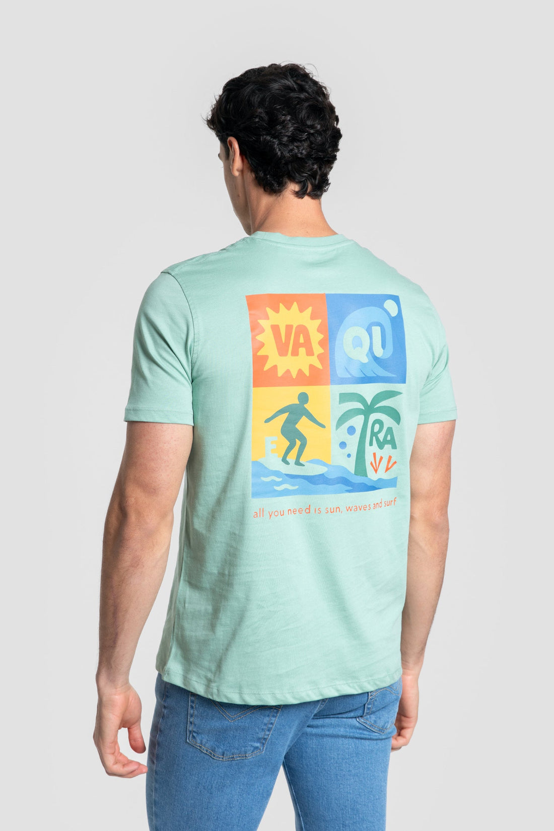 Camiseta Vaquera Surf