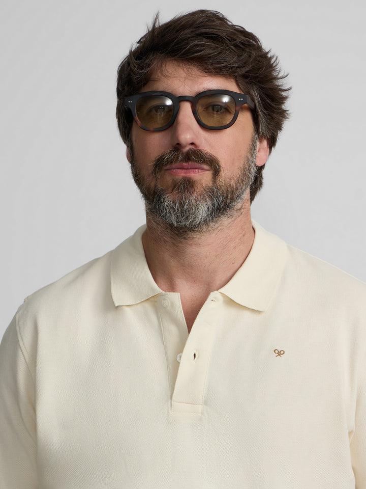 POLO CLASICO SILBON - CREMA