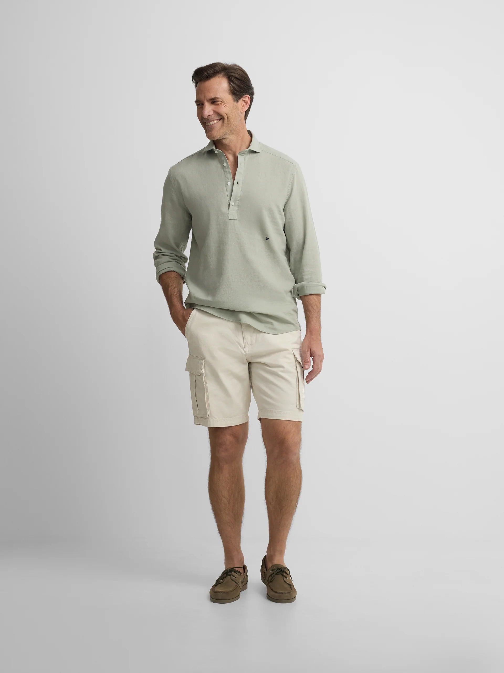 POLERA SILBON SPORT LIMNO - VERDE MEDIO