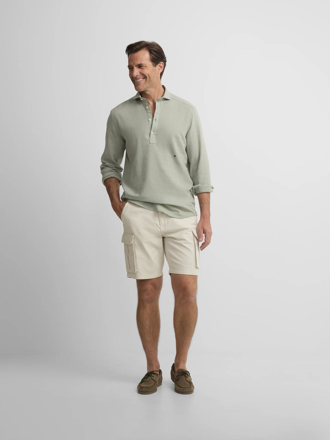 POLERA SILBON SPORT LIMNO - VERDE MEDIO