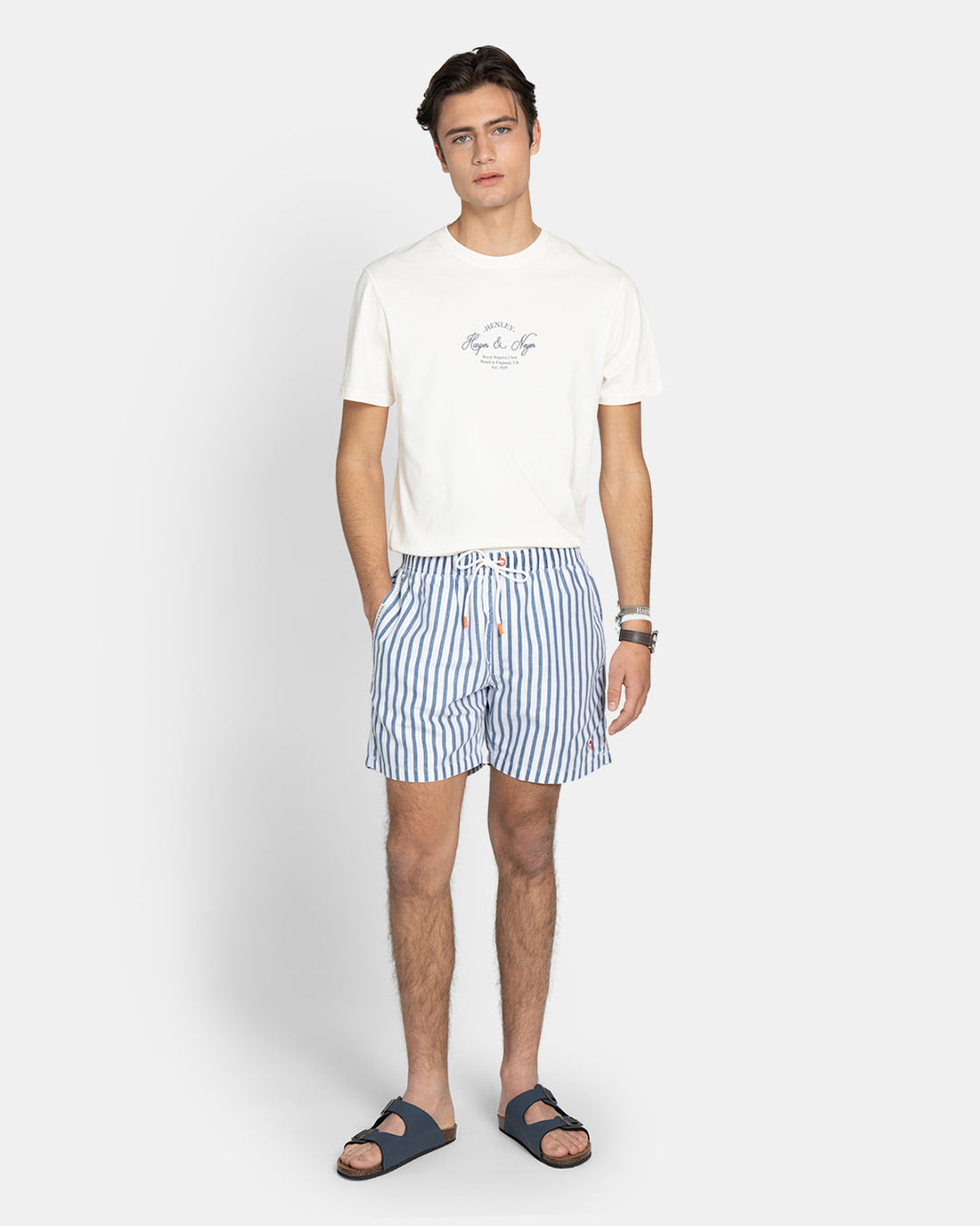 BAÑADOR HARPER RAYA NAUTIC - BLANCO