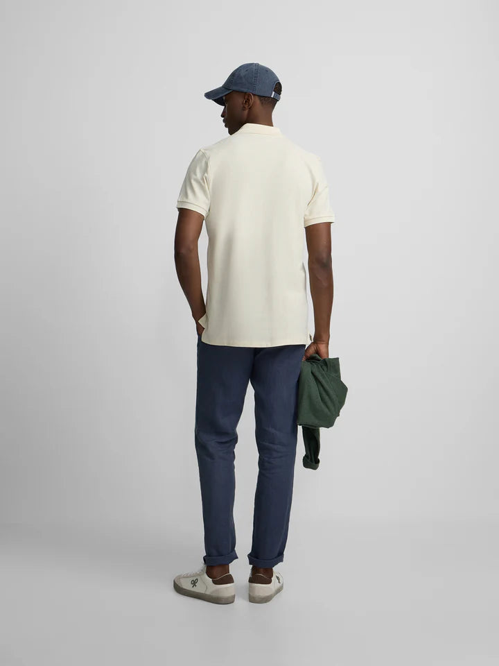 POLO CLASICO SILBON - CREMA
