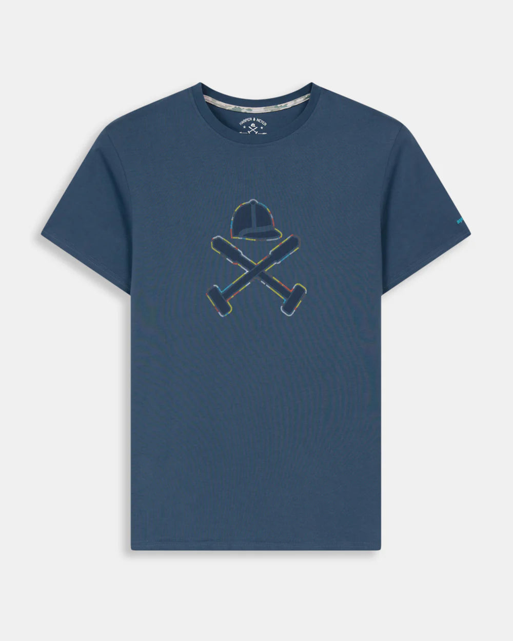 CAMISETA HARPER STITCHING - AZUL