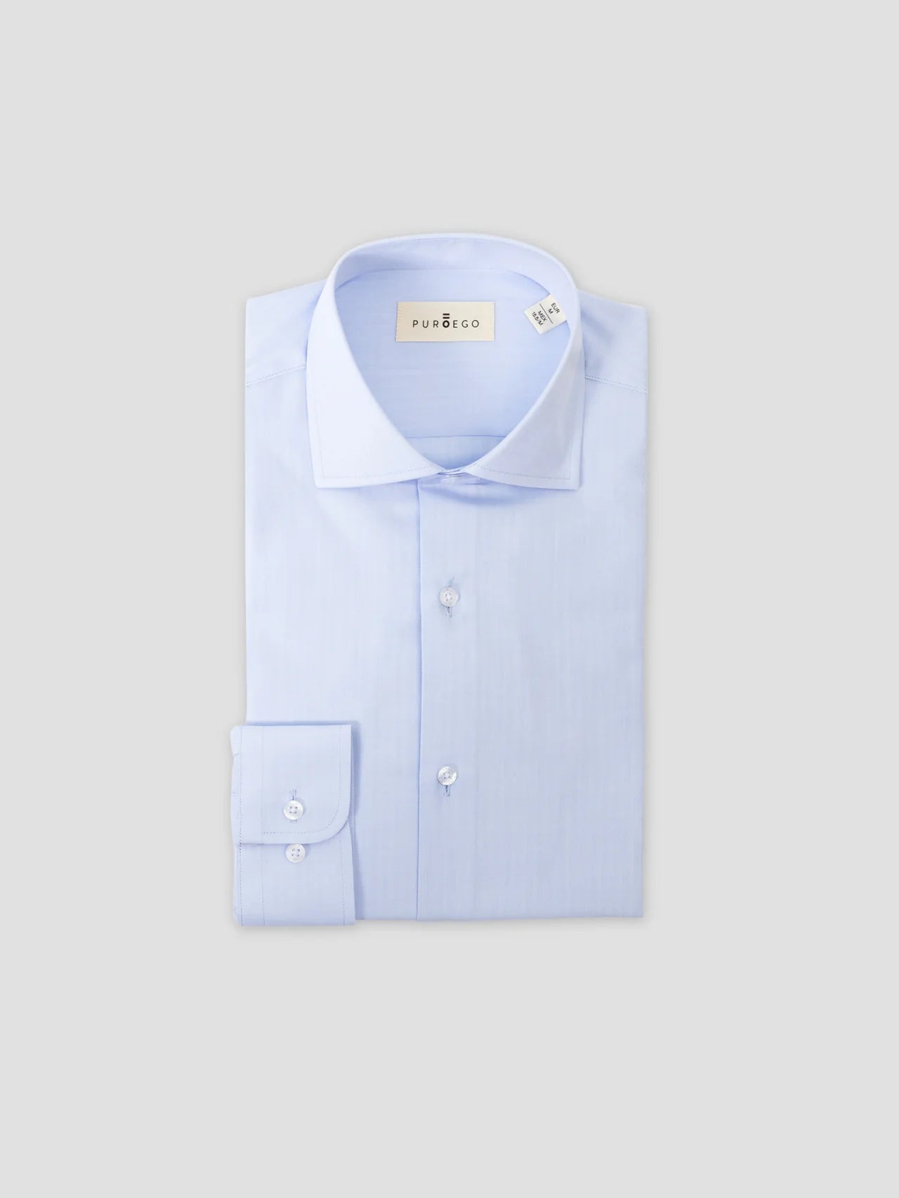 CAMISA AZABACHE VESTIR 02 - CELESTE