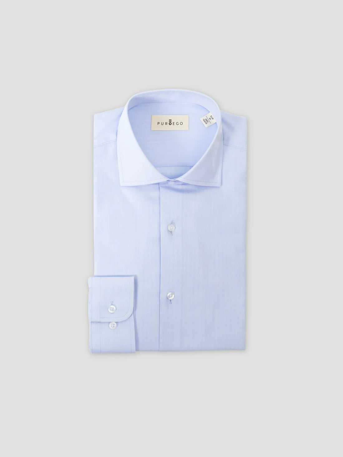 CAMISA AZABACHE VESTIR 02 - CELESTE