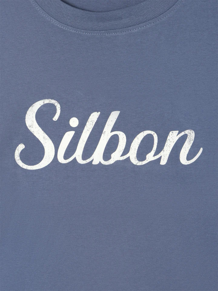 CAMISETA SILBON VINTAGE - AZUL INDIGO