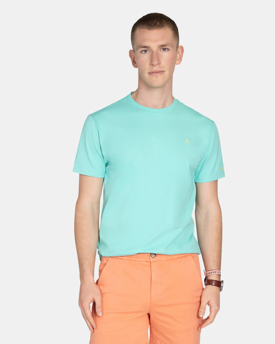CAMISETA HARPER LIVE - TURQUESA