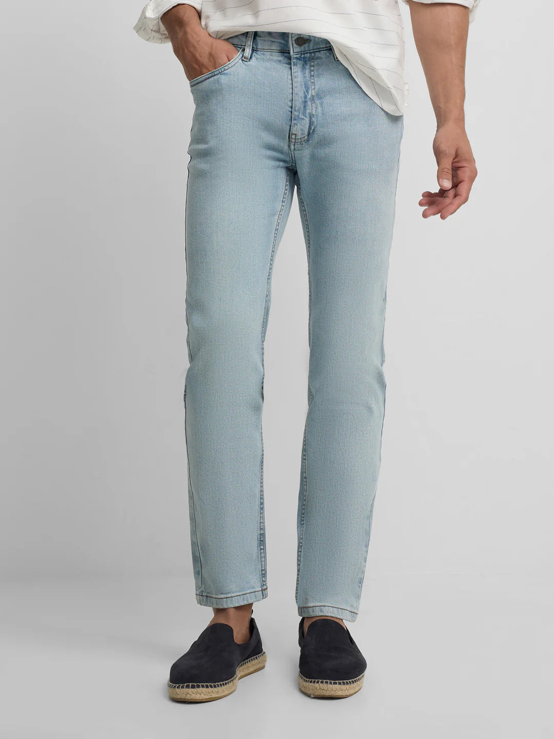 PANTALÓN SPORT DENIM SILBON - AZUL CLARO