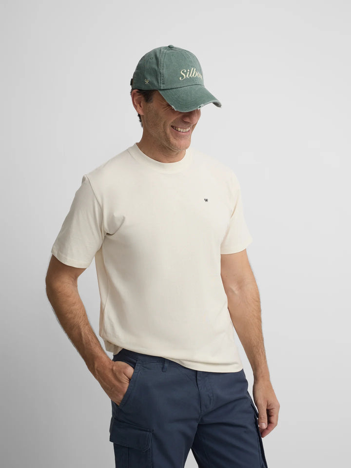 CAMISETA SILBON COUNTRY HOUSE - CREMA