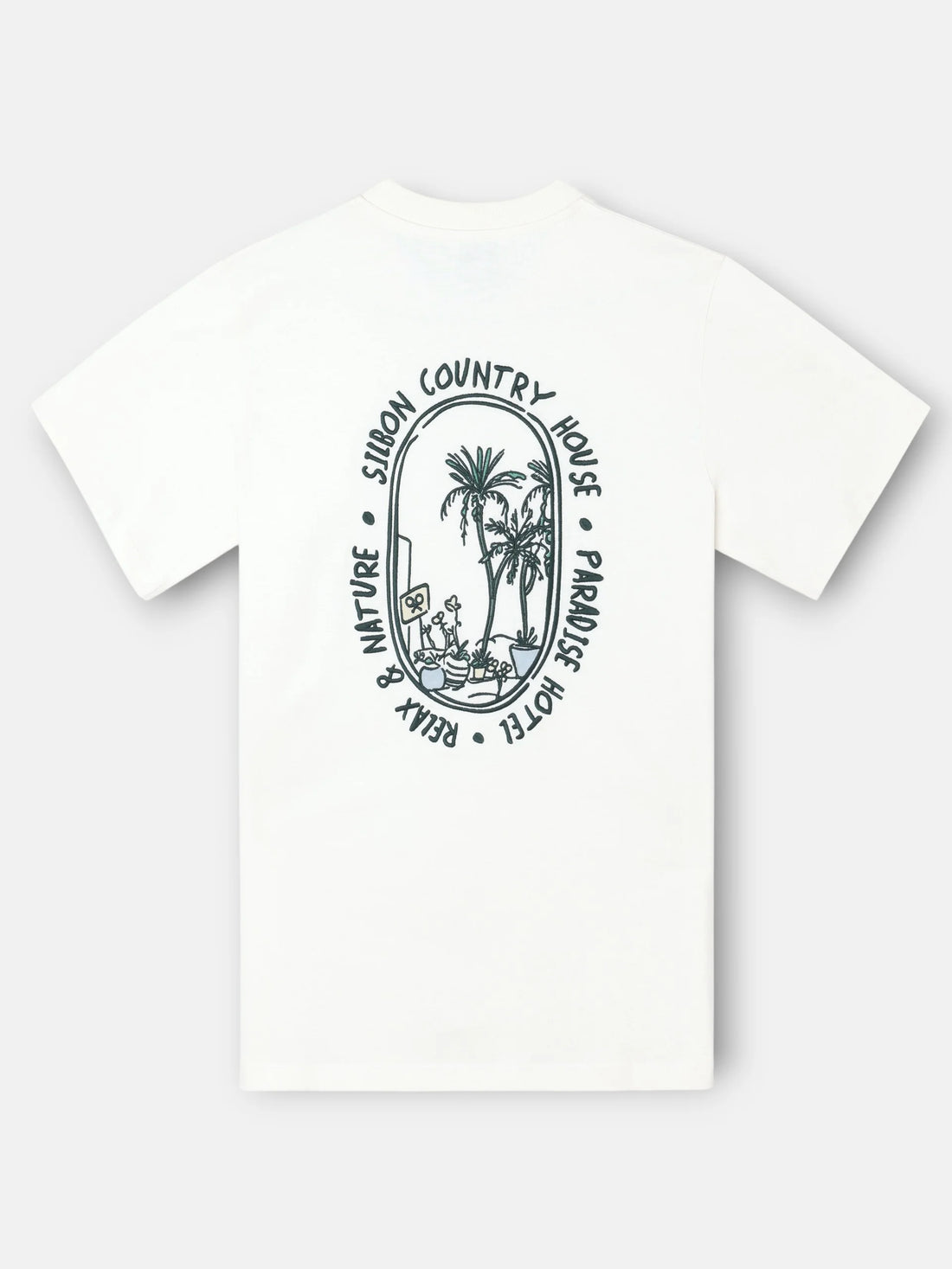 CAMISETA SILBON COUNTRY HOUSE - CREMA