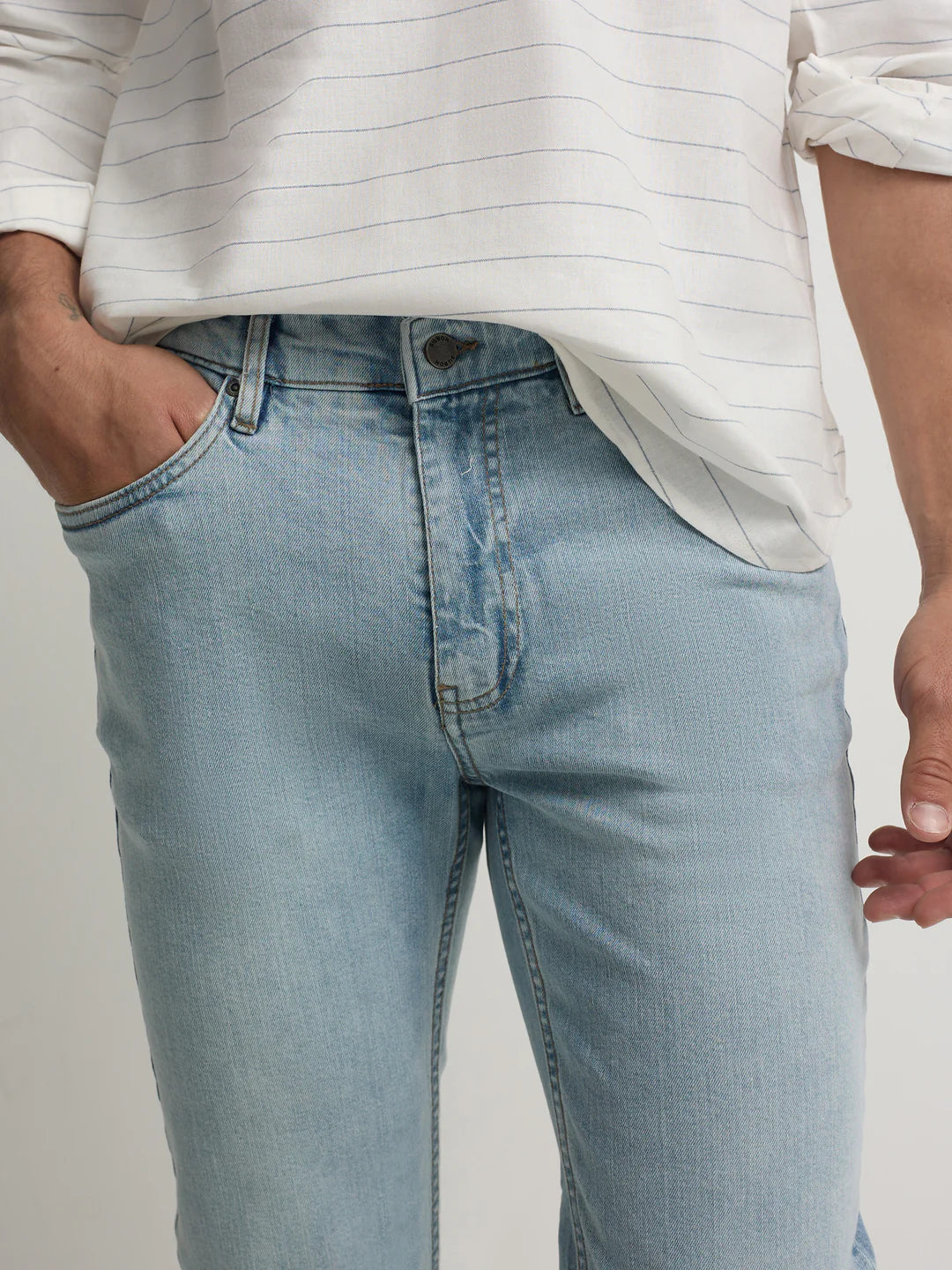 PANTALÓN SPORT DENIM SILBON - AZUL CLARO
