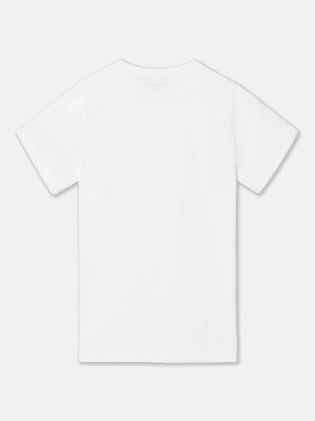 CAMISETA SILBON MINILOGO - BLANCO