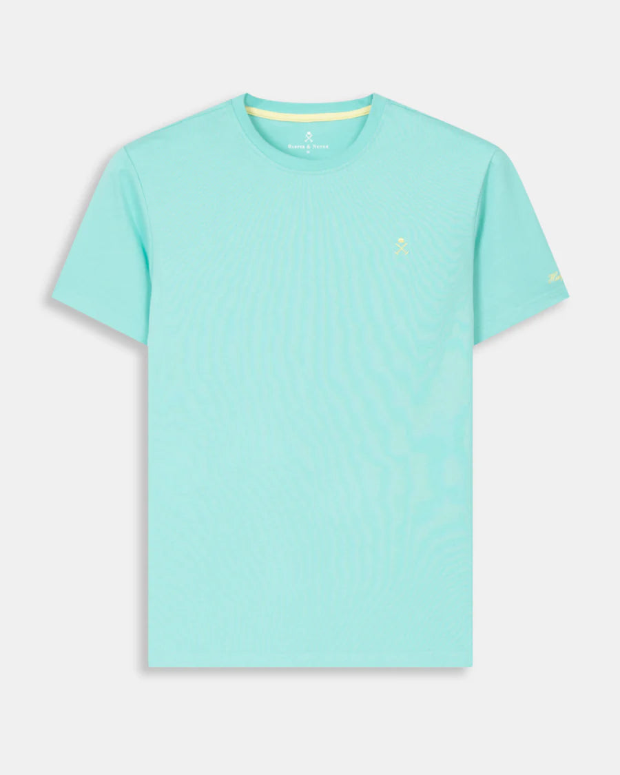 CAMISETA HARPER LIVE - TURQUESA