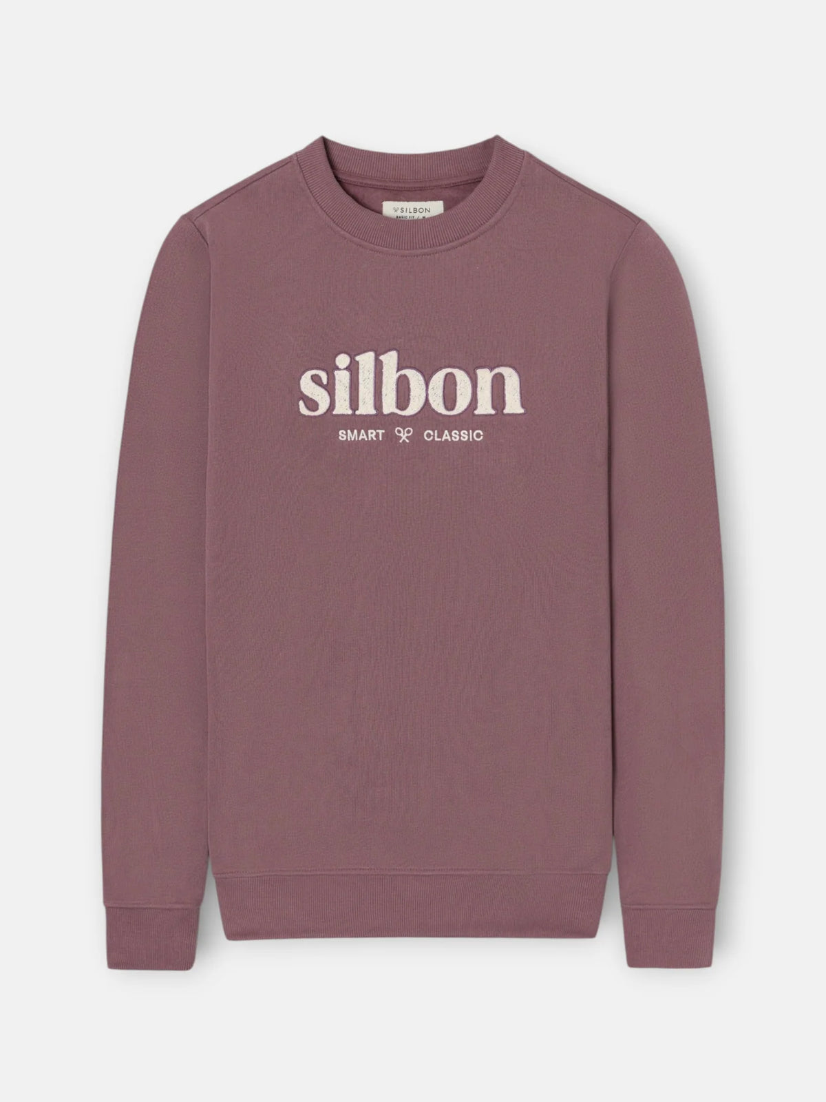 SUDADERA SILBON SMART CLASSIC - BURDEOS