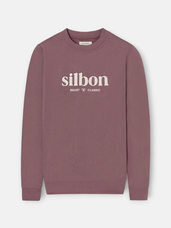 SUDADERA SILBON SMART CLASSIC - BURDEOS