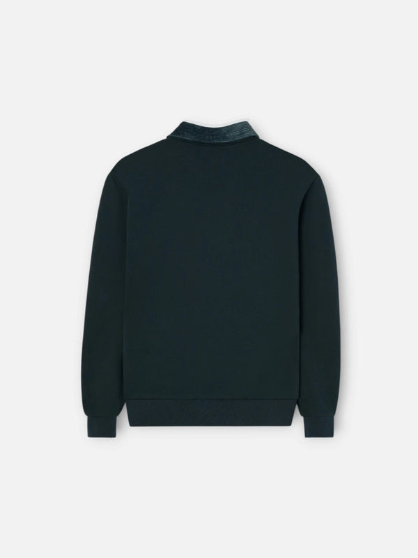 FORRO POLAR SILBON BICOLOR - VERDE