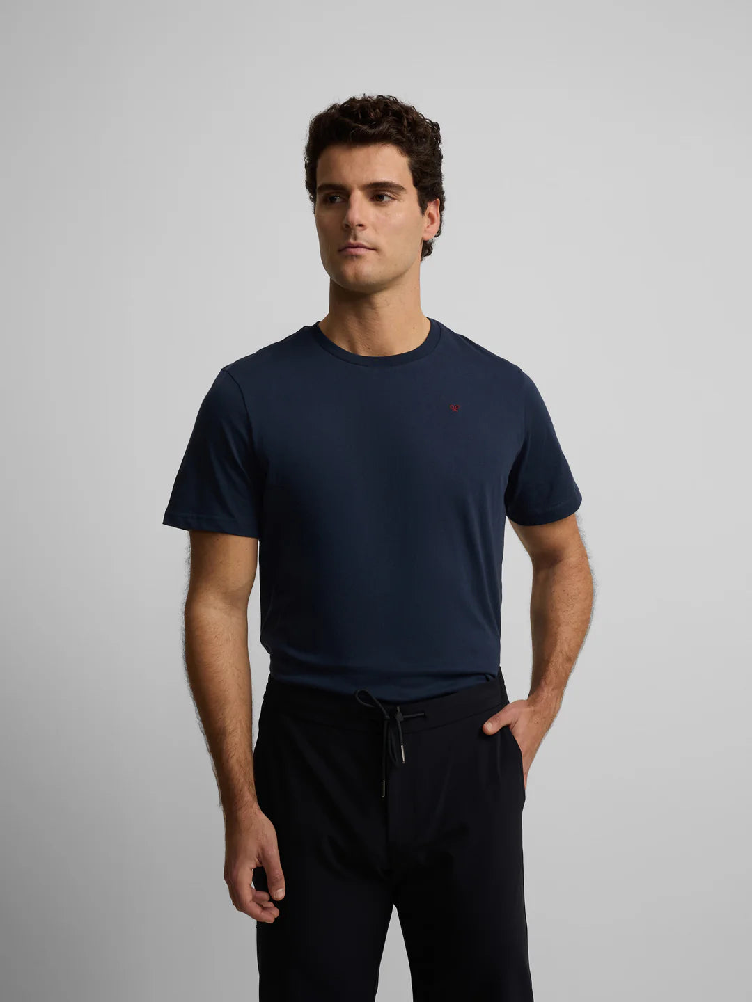 CAMISETA SILBON MINILOGO - MARINO