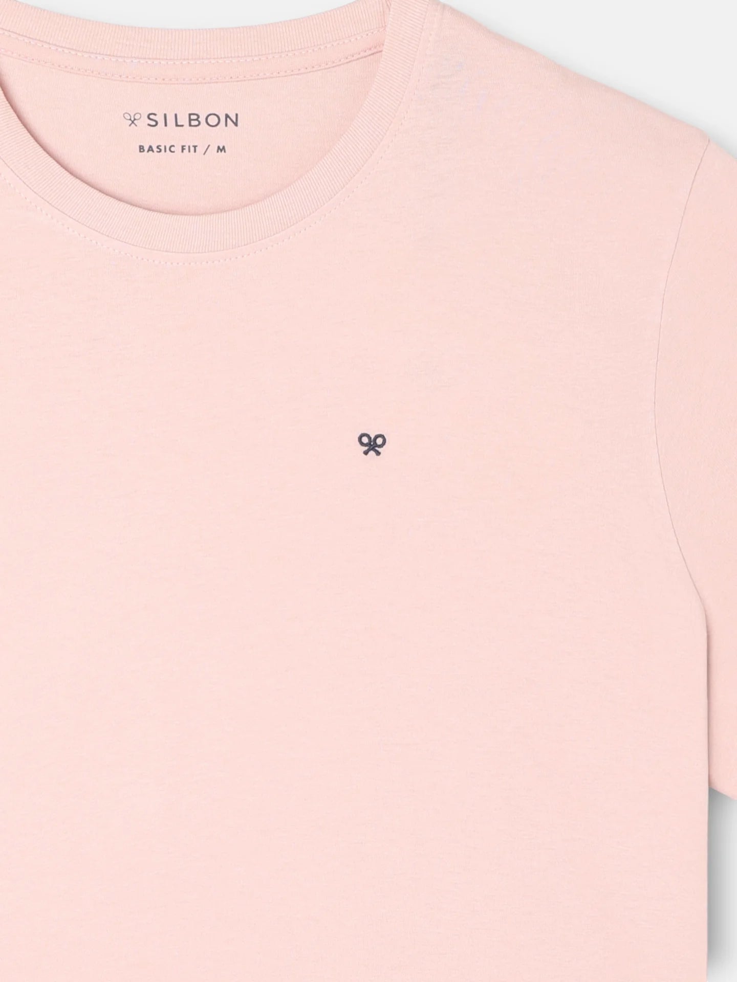 CAMISETA SILBON MINILOGO - CORAL