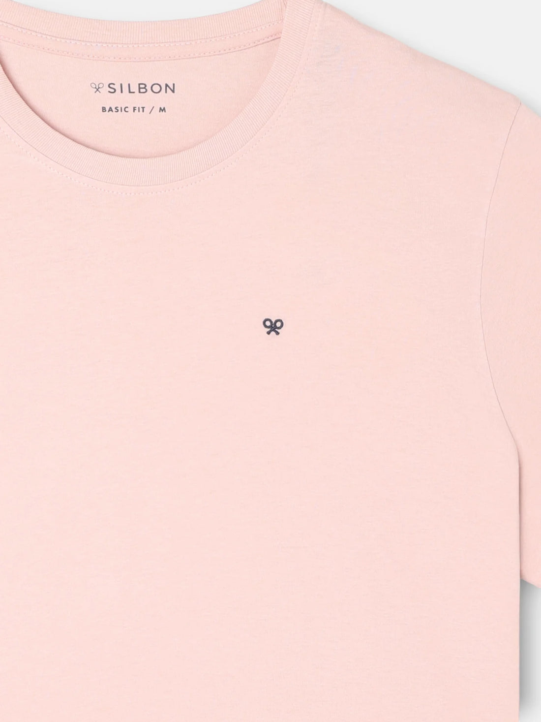 CAMISETA SILBON MINILOGO - CORAL