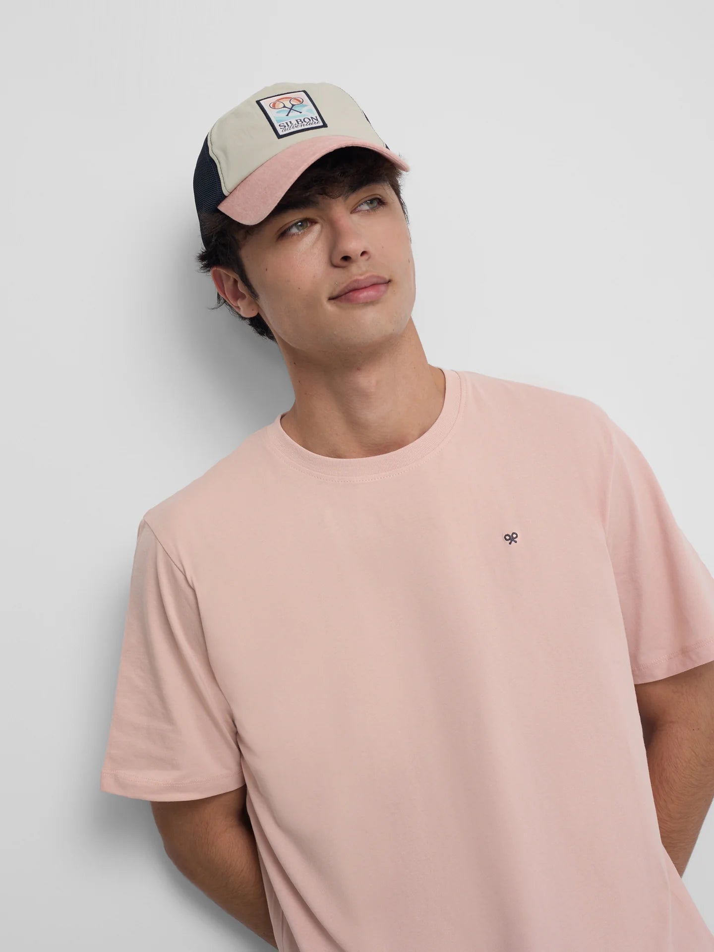 CAMISETA SILBON MINILOGO - CORAL
