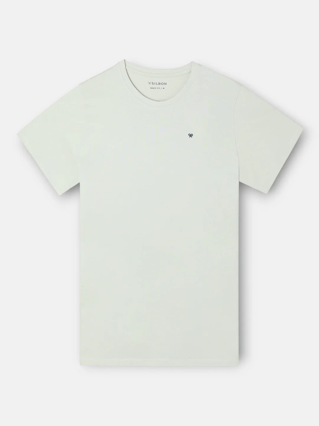 CAMISETA SILBON MINILOGO - VERDE CLARO