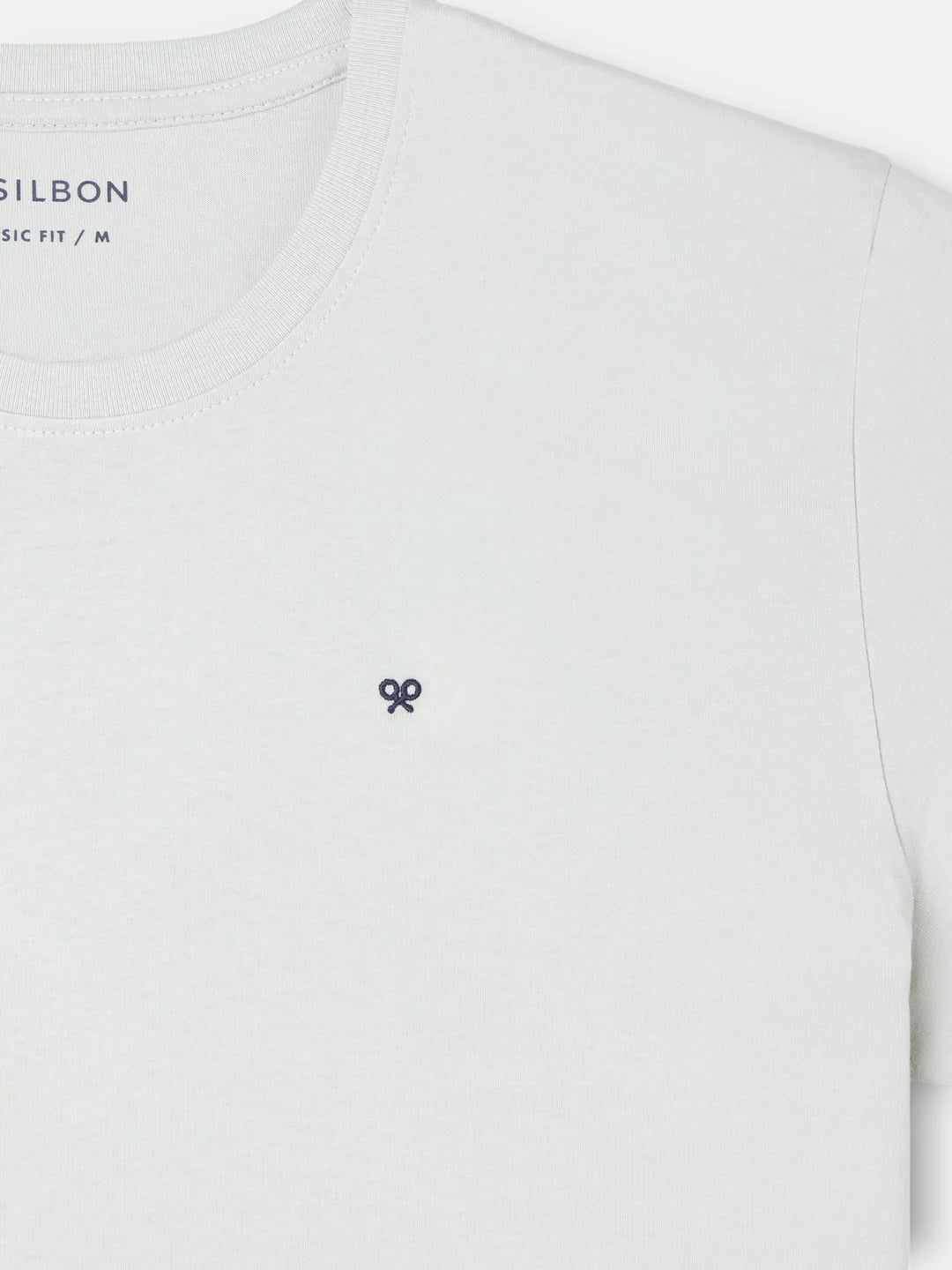 CAMISETA SILBON MINILOGO - VERDE CLARO