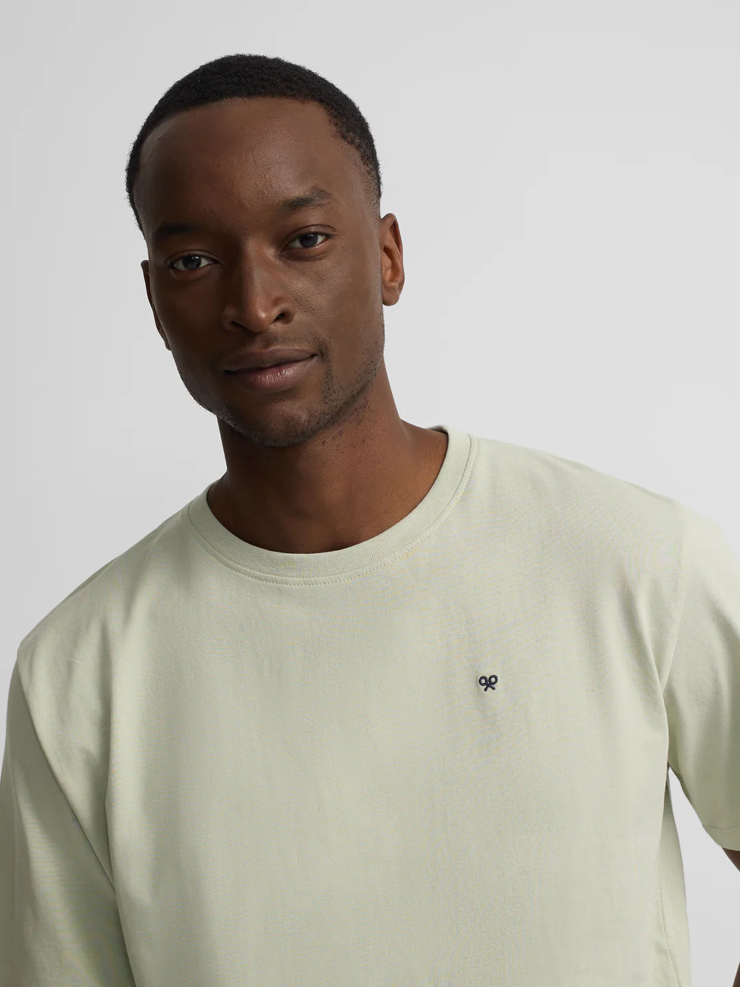 CAMISETA SILBON MINILOGO - VERDE CLARO