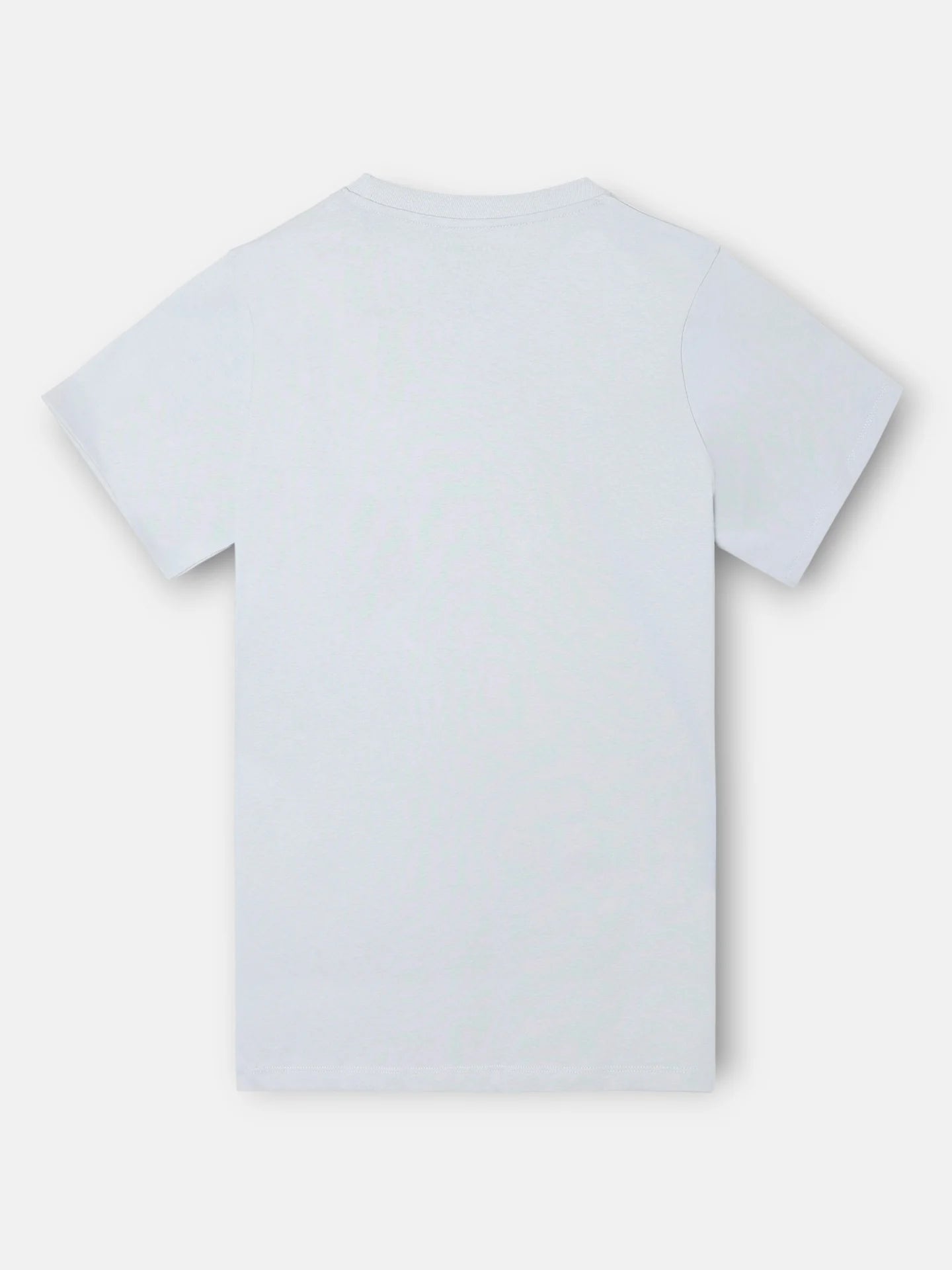 CAMISETA LISA MINILOGO PARCHE SILBON - AZUL