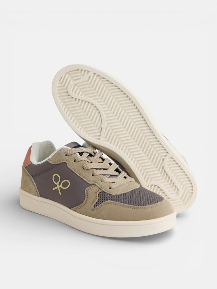 ZAPATILLA SILBON BICOLOR - VERDE