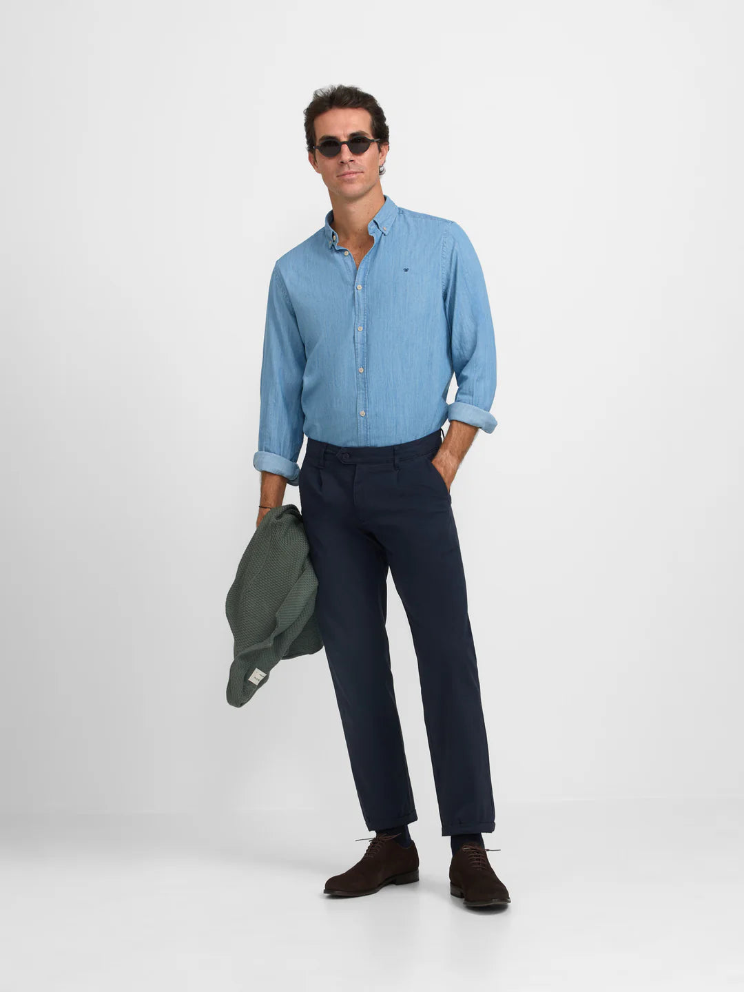 PANTALÓN SPORT CHINO SILBON - MARINO