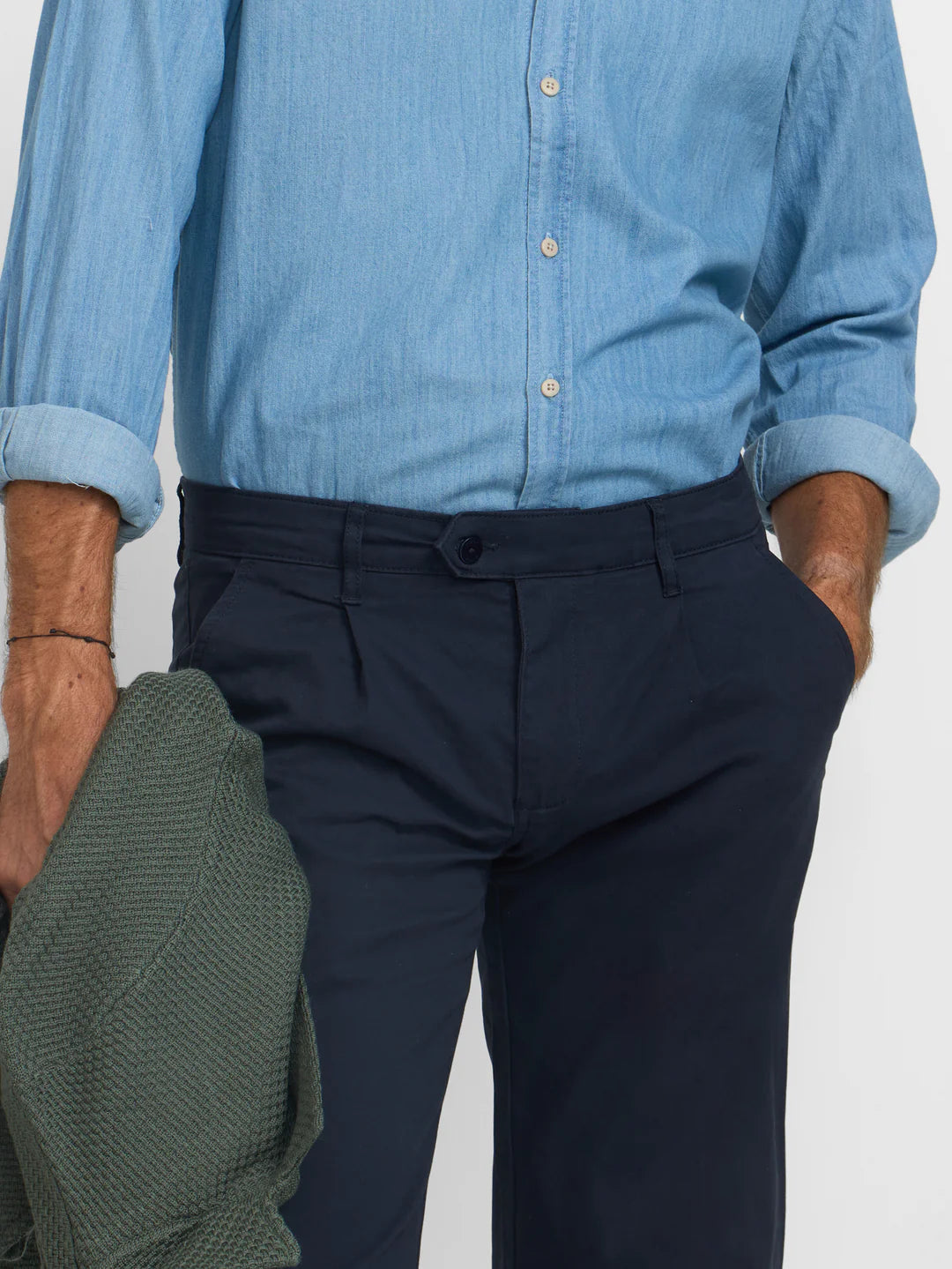 PANTALÓN SPORT CHINO SILBON - MARINO