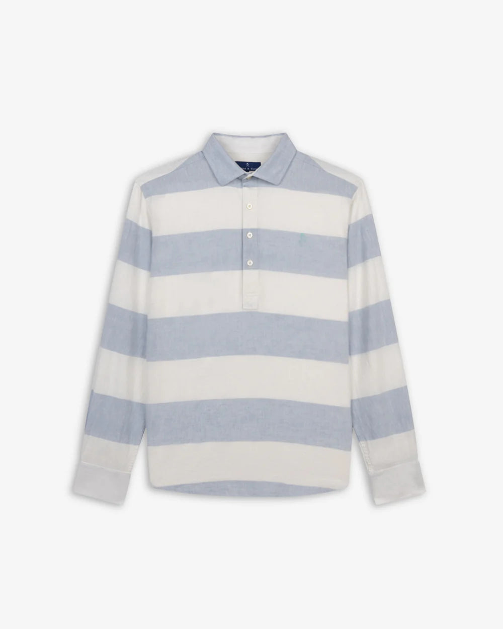 POLERA HARPER RUGBY - CELESTE