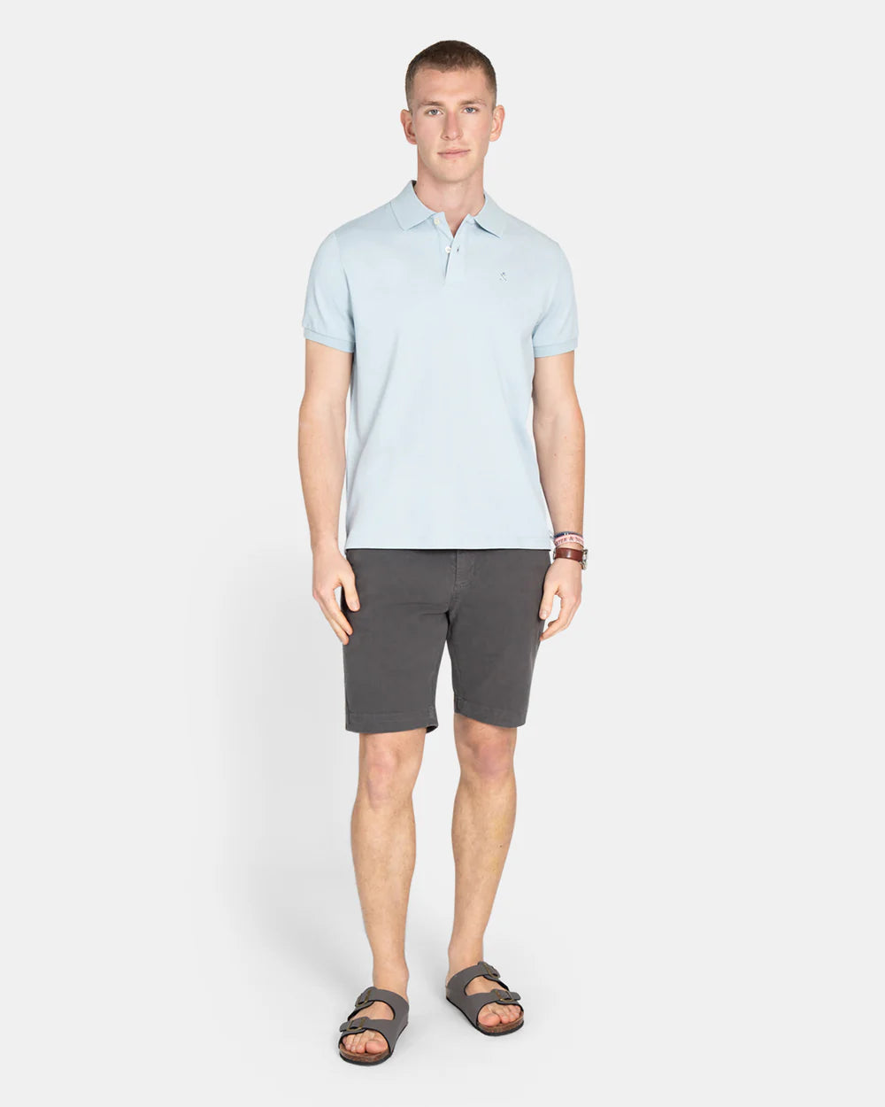 POLO HARPER RETRO - CELESTE