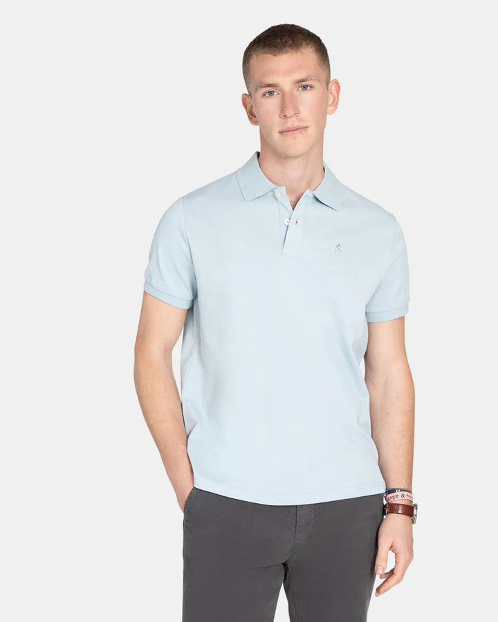 POLO HARPER RETRO - CELESTE