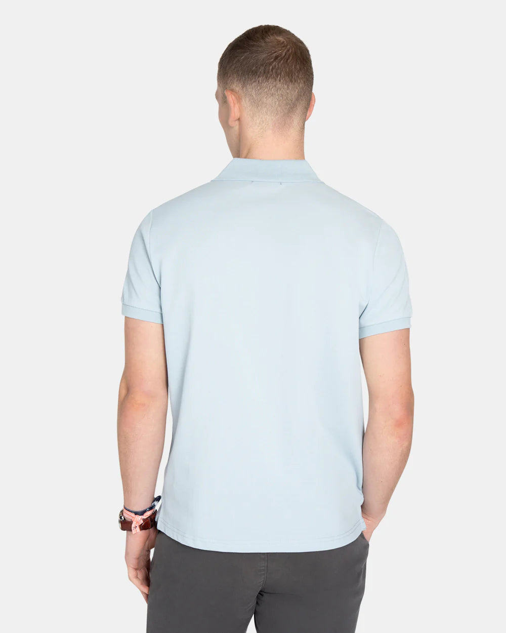 POLO HARPER RETRO - CELESTE