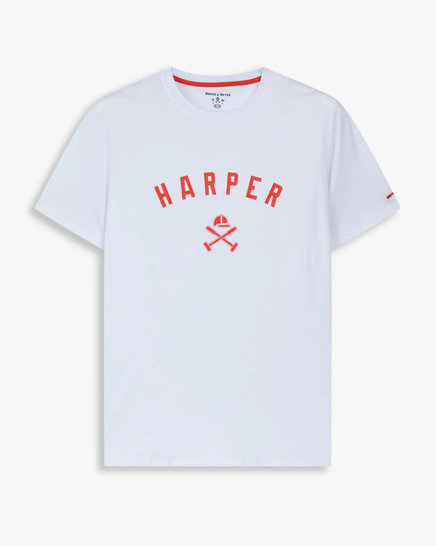 CAMISETA HARPER NEW ENGLAND BIG - BLANCO