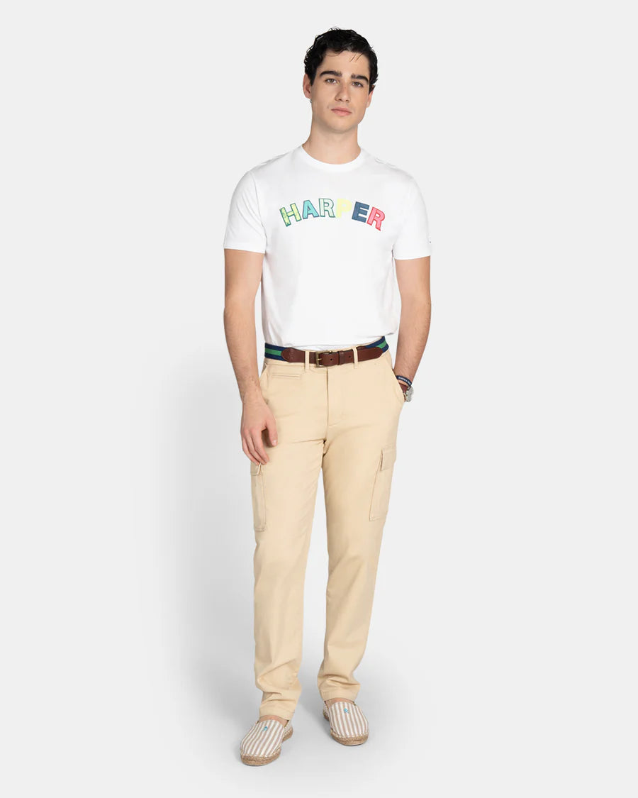 CAMISETA HARPER LOS ANGELES - BLANCO