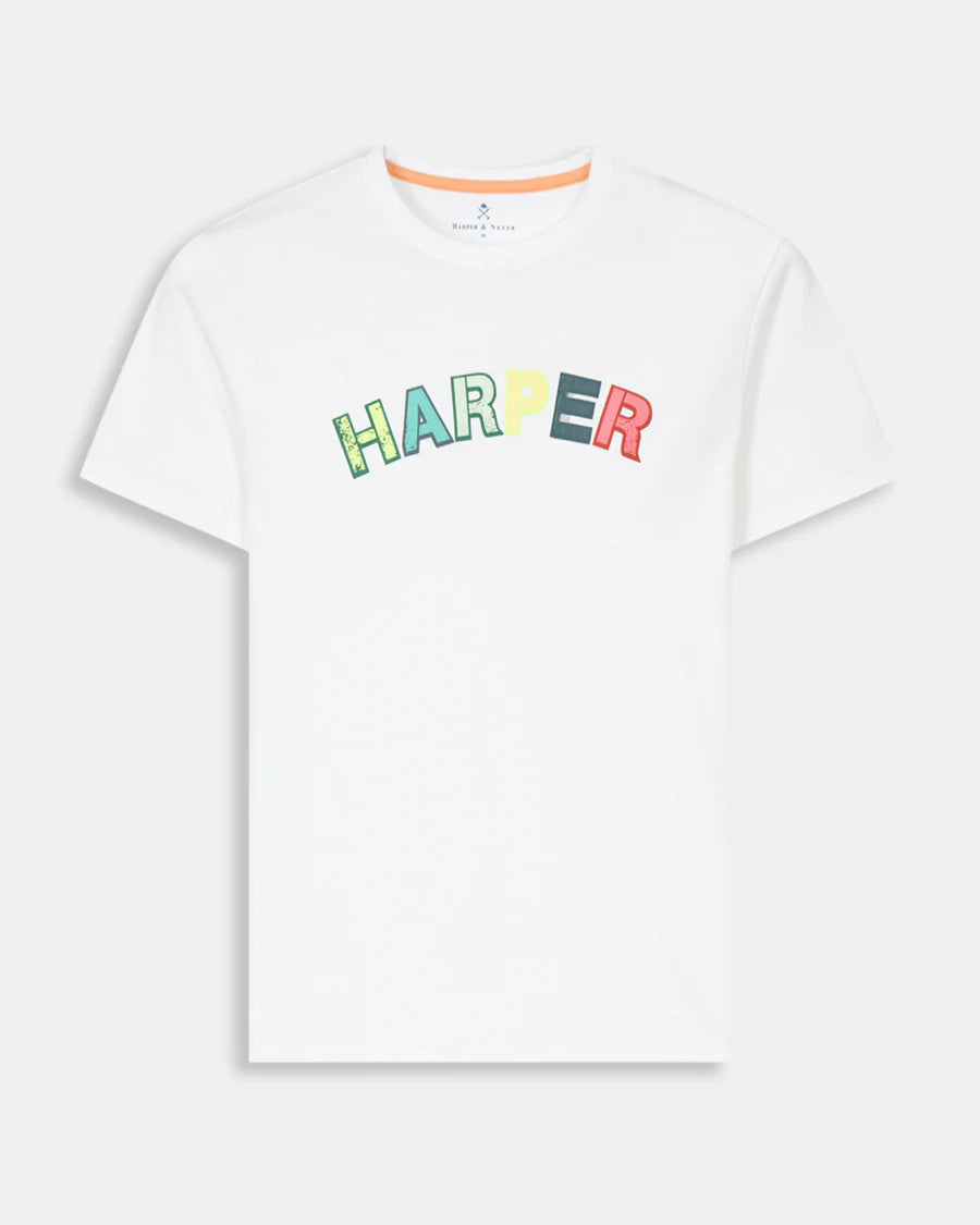 CAMISETA HARPER LOS ANGELES - BLANCO