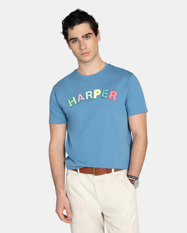 CAMISETA HARPER LOS ANGELES - AZUL