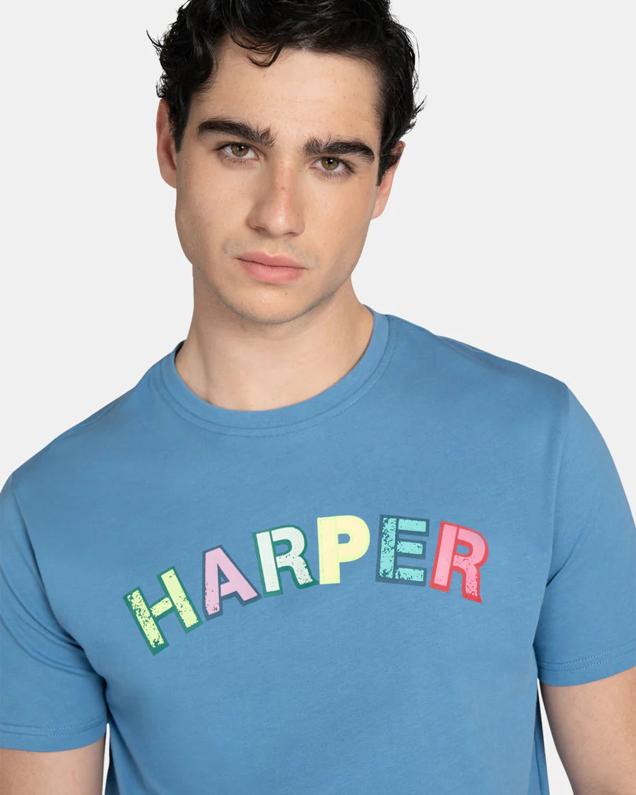 CAMISETA HARPER LOS ANGELES - AZUL