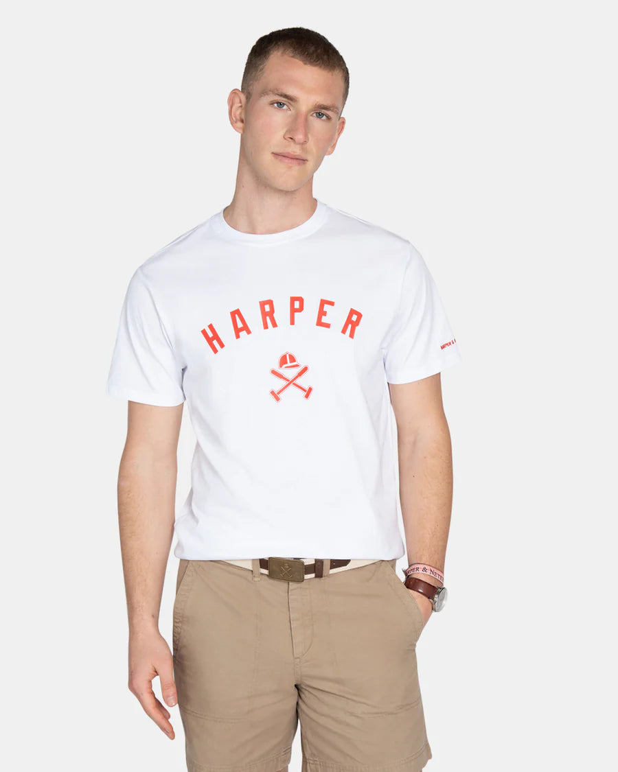 CAMISETA HARPER NEW ENGLAND - BLANCO