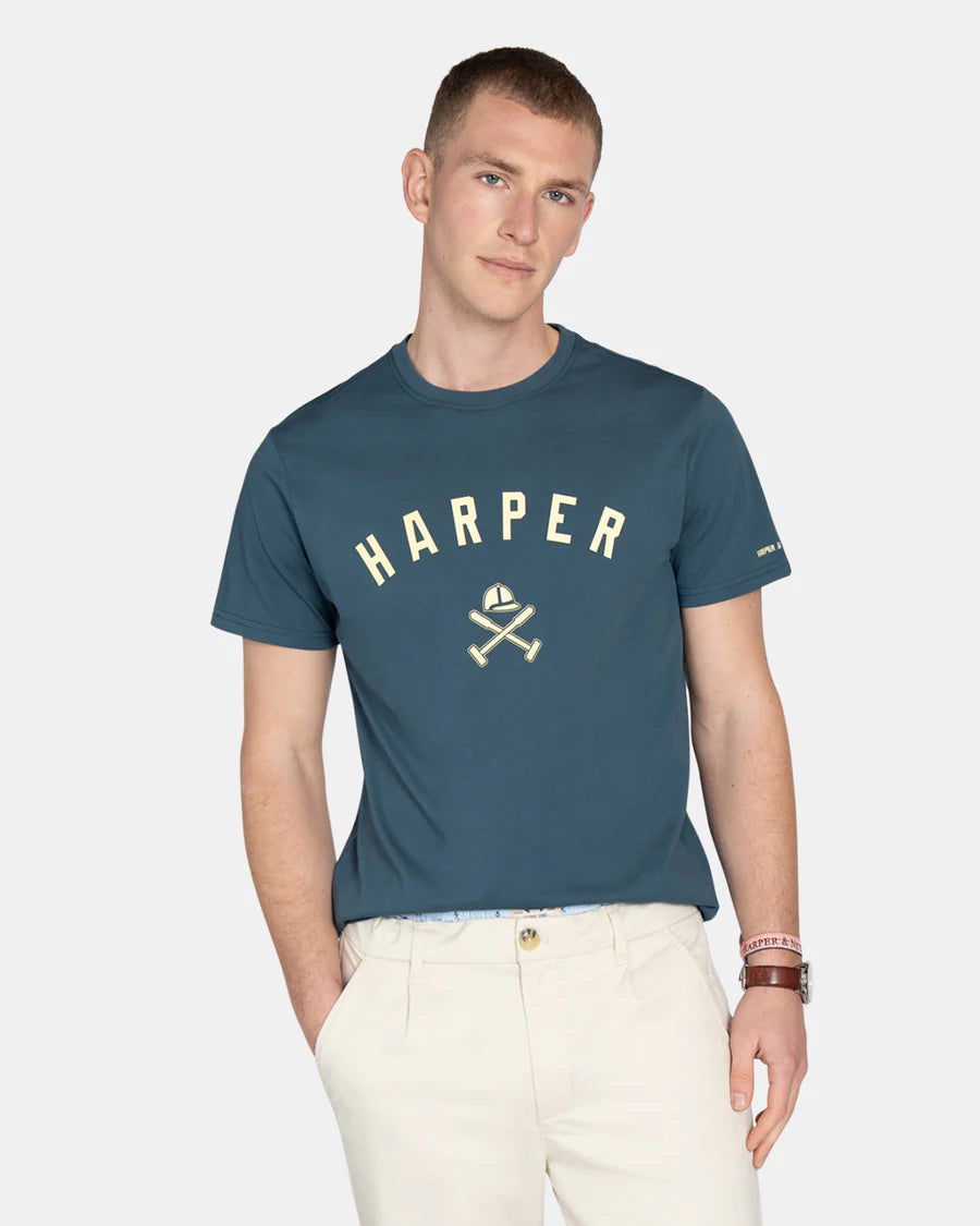 CAMISETA HARPER NEW ENGLAND - MARINO