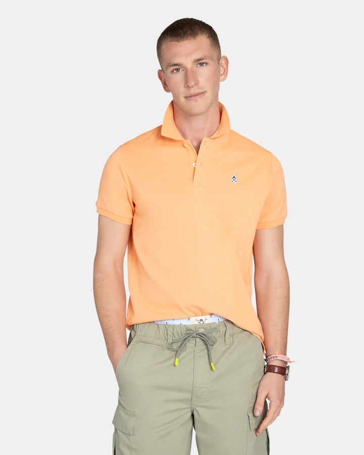 POLO HARPER RETRO - NARANJA