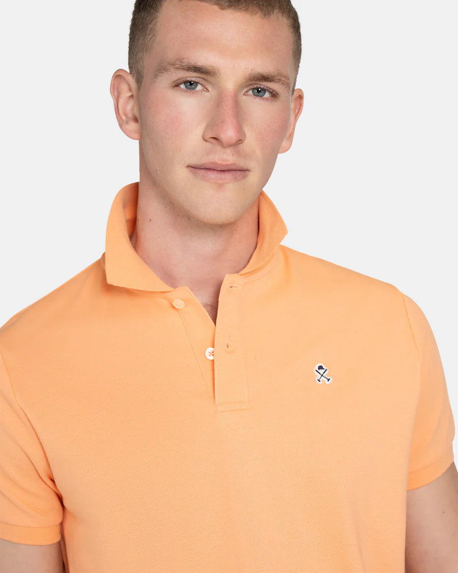 POLO HARPER RETRO - NARANJA
